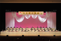 アンサンブルが際立った琴伝流の演奏